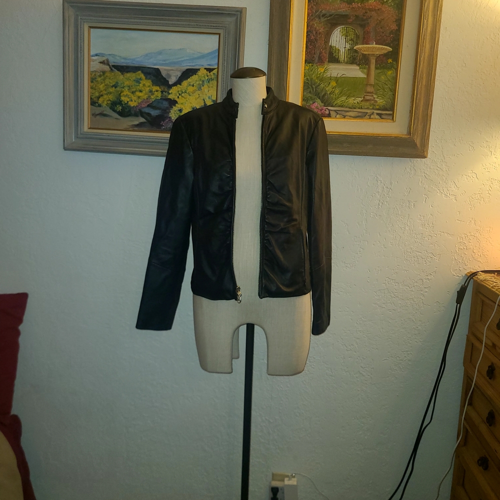 Wilsons Leather Classic Black Jacket